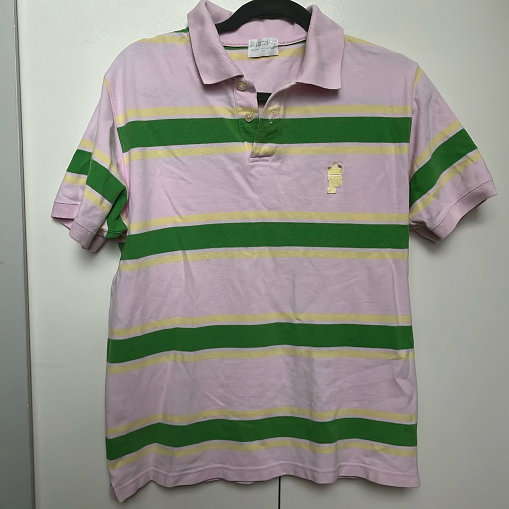 Short Sleeve Cotton Polo Shirts Size M